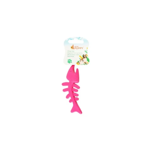 Won Puppy Fish Shaped Dog Chew Toy