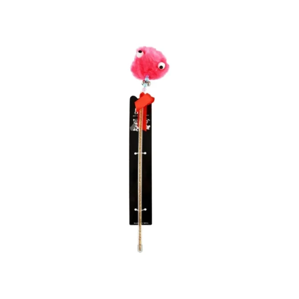 Pic Chow Gold Glittered Wand Cat Teaser Toy