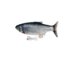 Fish Shaped Plush Cat Toy