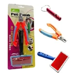 Aodemei Pet Grooming Kit with Brush, Nail Trimmers & Whistle