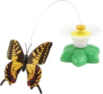 Interactive Cat Teaser Toy Butterfly & Flower Shaped - Image 3
