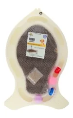 Running Track Cat Scratching Mat Fish Shaped - Image 2