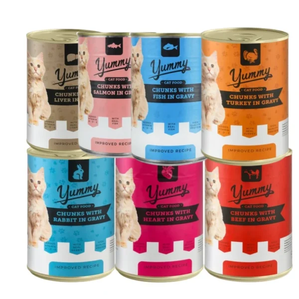 Yummy Chunks Wet Cat Food - 400g