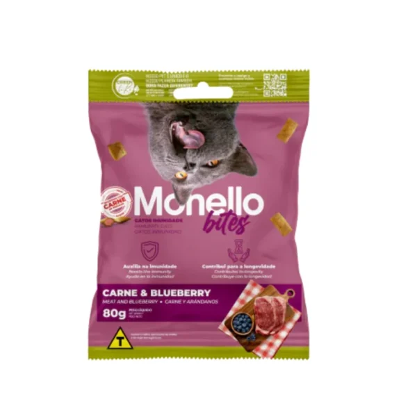 Monello Bites Treats For Immunity With Beef 80g