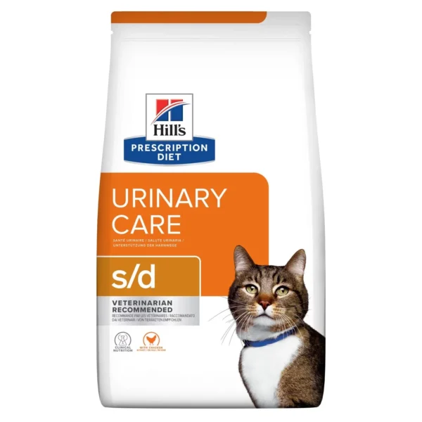 Hill's s/d Dry Cat Food with Chicken 1.5 Kg