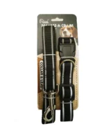 Bomei Set Of Adjustable Collar & Leash