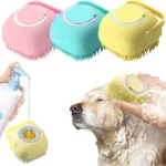 Refillable Massage Brush for Dogs and Cats