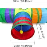 3-Way Cat Tunnel – Foldable