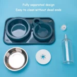 Double Feeding Bowl for Cats and Dogs - Image 3