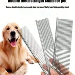 Sided Grooming Rake Comb For Cat & Dog