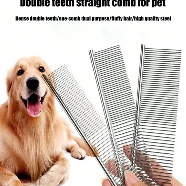 Sided Grooming Rake Comb For Cat & Dog