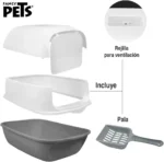 Fancy Pets Covered Cat Litter Box - Image 6