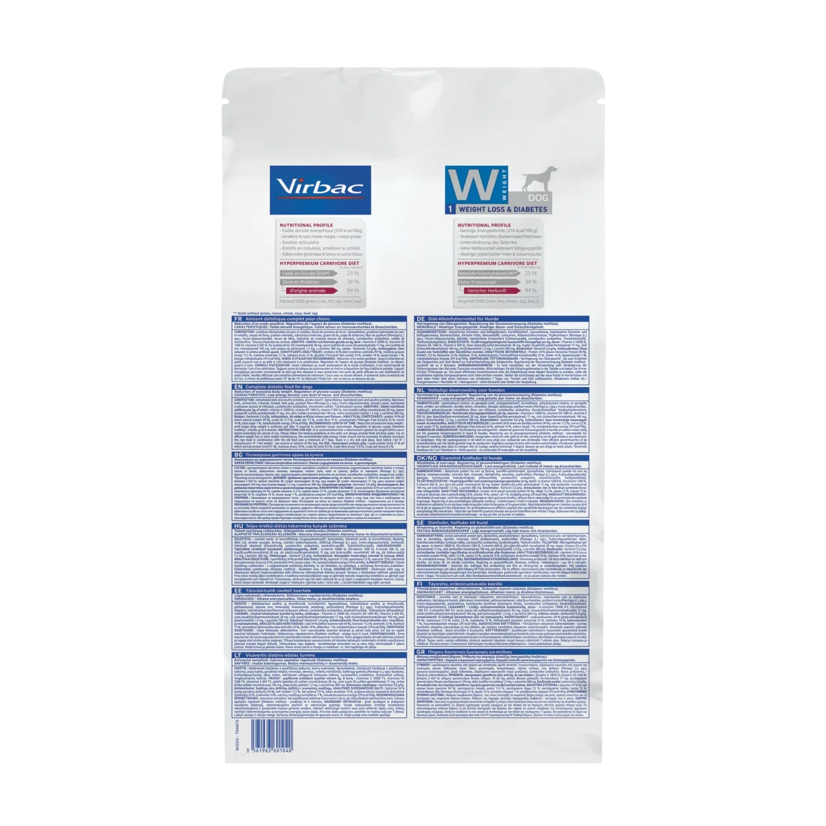 Virbac Weight Loss & Diabetes Dog Food - Image 2