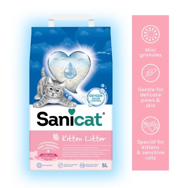 Sani Cat Easy Training Kitten Litter 5L