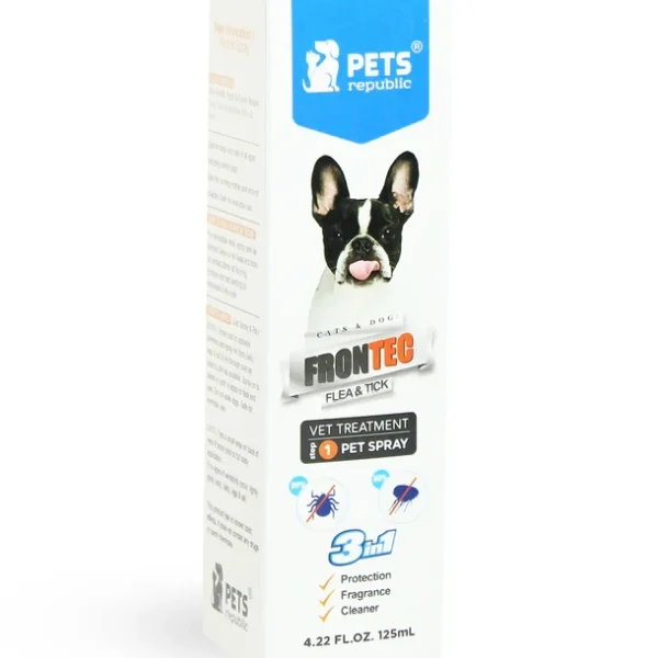 Pets Republic Frontec Flea & Tick Spray 125ml