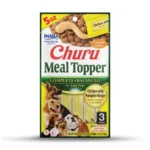 Inaba Churu Meal Topper For Dogs Chicken With Pumpkin Recipe 3 Tubes