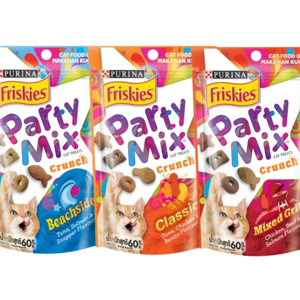 Friskies Party Mix Cat Treat 60g