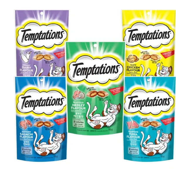 TEMPTATIONS™ Tasty Cat Treat 70g