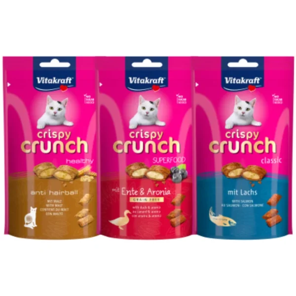 Vitakraft Crispy Crunch Treats For Cats 60g