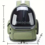 Moorpet Cat Backpack Carrier for Cat & Small Dog Size - Image 3