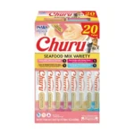 Inaba Churu 20 Tubes Seafood Variety Box Treats For Cats