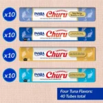 Inaba Churu 40 Tubes Tuna Variety Box Treats For Cats - Image 3