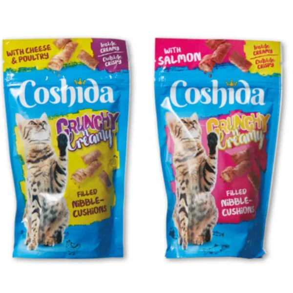 Coshida Crunchy 'n' Creamy Treats For Cats 180g