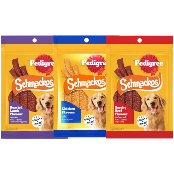 Pedigree Schmackos Treats For Dogs 70g