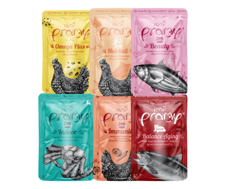 Untitled design - 2026-02-11T201803.830 Pramy Gravy Soft Food For Cats 70g - Image 1