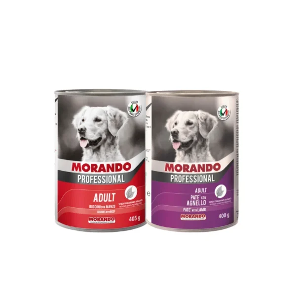 Morando Dog Soft Food In Chunks 400g