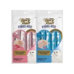 Fancy Feast Adult Puree Kiss Wet Cat Treats 4 x 10g