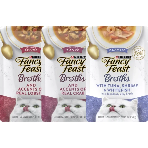 Fancy Feast Classic Broths Wet Cat Food 40g
