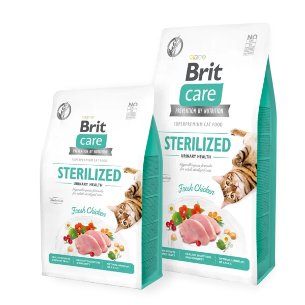 Brit Care Grain-Free Sterilized Cat Dry Food
