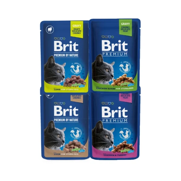 Brit Premium Cat Pouches 85g-100g