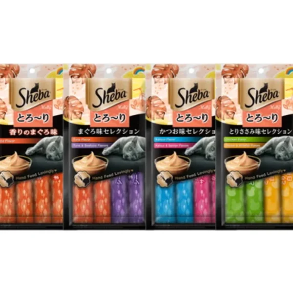 Sheba Creamy Cat Treats 4pcs
