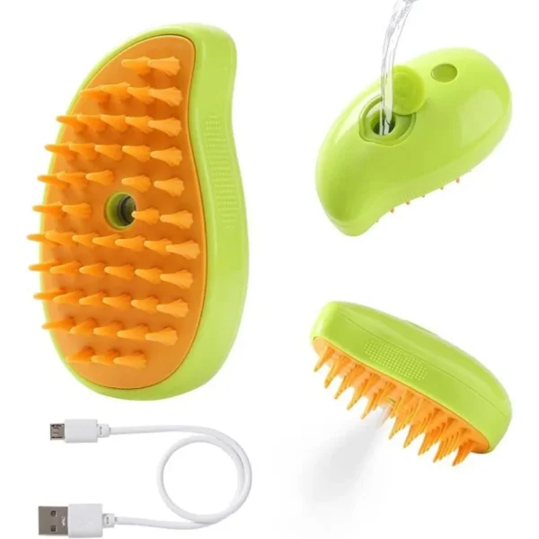 Cat Steam Brush for Massage & Removing Tangled Hair