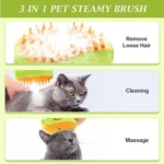Cat Steam Brush for Massage & Removing Tangled Hair - Image 2