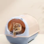 Closed Litter Box With Door + Shovel - Image 3