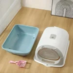 Closed Litter Box With Door + Shovel - Image 5