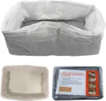 Cat litter liner - Reusable filter net with drawstrings - Image 4