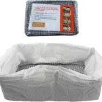 Cat litter liner - Reusable filter net with drawstrings