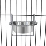 Pet Bowl Stainless Steel Hanging Food Water Bowls - Image 4