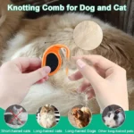 Open knot comb for pets - Image 2