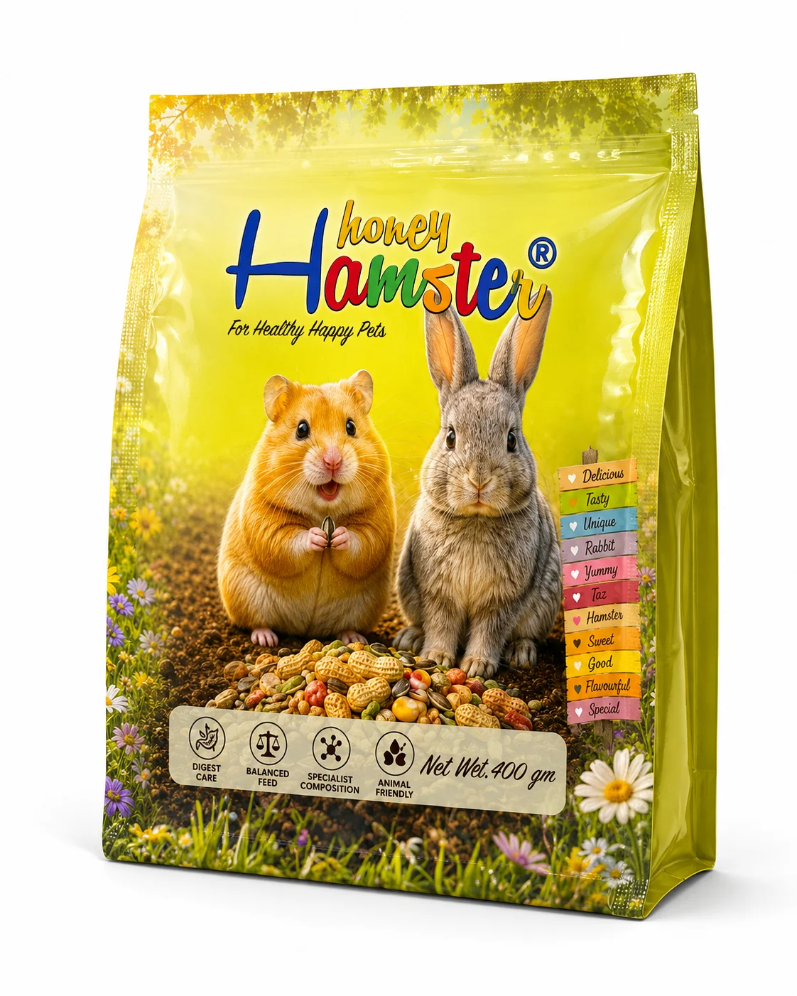 ChatGPT Image Aug 15, 2026, 03_23_14 PM Pablo honey hamster food for hamsters 400gm - Image 1