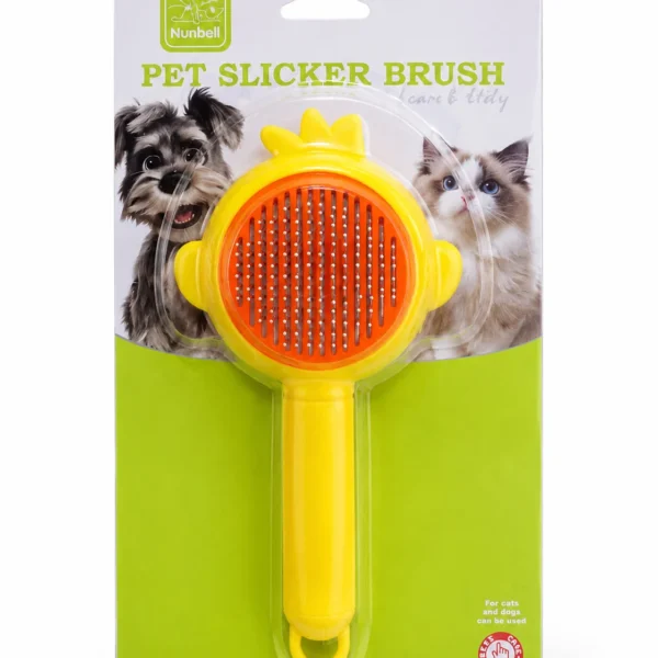 Nunbell pet slicker brush