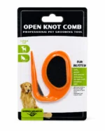 Open knot comb for pets