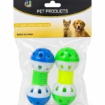Pet toy 2 balls collection with spring