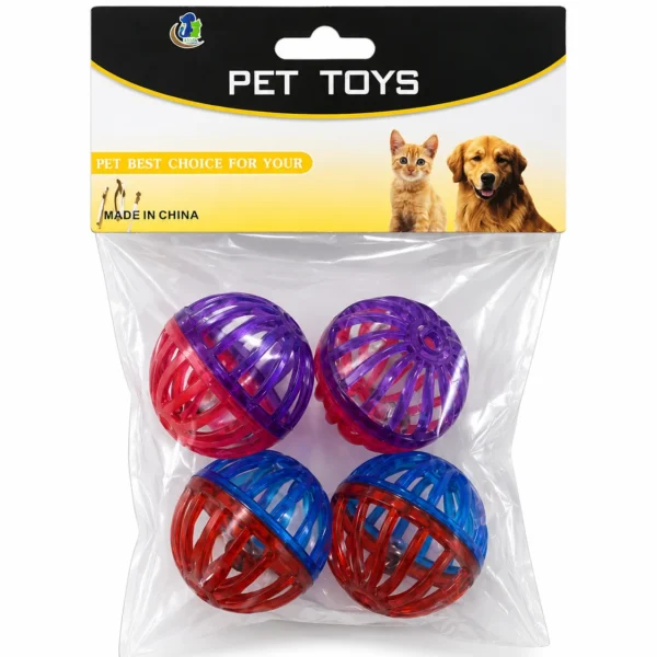Pet toy 4 balls collection