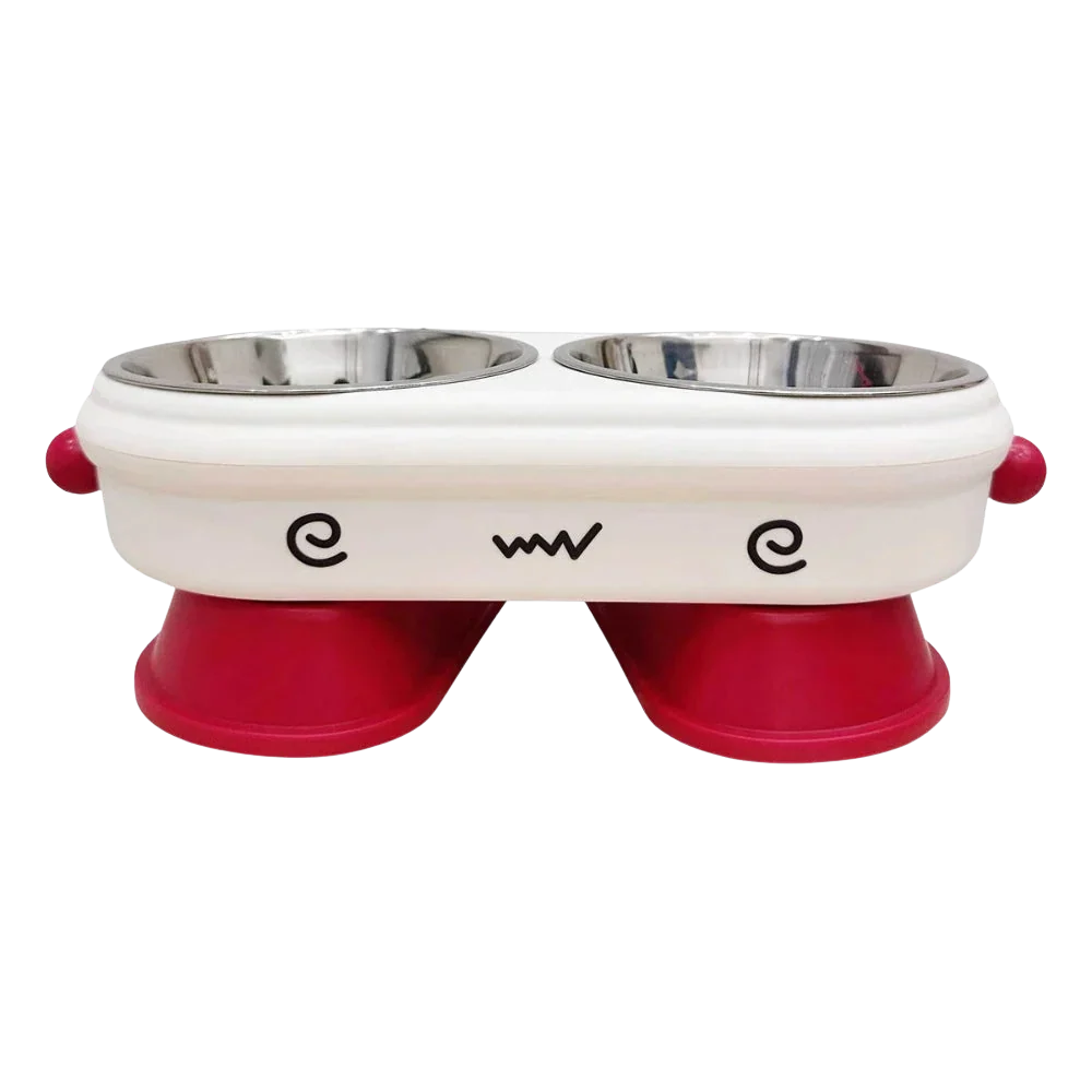 imgi_105_1c88d561-2ccd-44ad-92eb-7bae5e049469 Double metal bowls with leg holder - Image 1