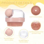 Nunbell rounded Pet Bath Brush - Image 2